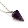 Reiki Natural-Stone Amulet Necklace