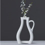 Tea-Shaped Ceramic Vase