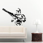 Large Star Wars Stormtrooper with Blaster Gun Wall Decal