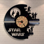 Star Wars Characters Novelty Clock Gift, Vinyl Record Wall Clock