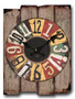 Rustic Wall Clock, Beach Style