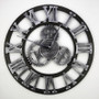 Handmade 3D Gear Wall Clock, Retro Large Vintage Industrial Style Home/Loft Decor