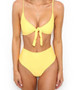 High Waist Brazilian Bikini Set