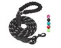 5 FT  Padded Handle Dog Leash with Reflective Threads