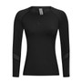 Women's Running Shirt Patchwork Fashion Black Purple Green Blue Nylon Yoga Running Fitness Top Long Sleeve Sport Activewear Breathable Comfort Quick Dry Stretchy