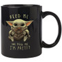 The Mandalorian Baby Yoda Grogu Cosplay Mug Halloween Props