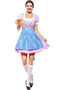 BFJFY Women Halloween Oktoberfest Maid Costume Beer Festival Cosplay Costume