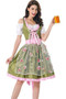 BFJFY Women Halloween Party Oktoberfest Maid Outfit Costume