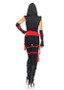 BFJFY Women's Deadly Ninja Costume Warrior Ninja Halloween Cosplay Costume