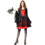 BFJFY Halloween Women Vampire Costume Deluxe Cosplay Costume