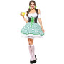 BFJFY Women German Dirndl Beer Girl Maid Dress Cutest Fraulein Sexy Costume
