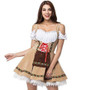 BFJFY Halloween Women's Beer Girl Costume Oktoberfest Maid Costumes