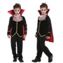BFJFY Halloween Kid's Vampire Cosplay Costume For Boy With Cloak