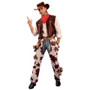 BFJFY Halloween Western Cow Boy Cosplay Costume For Men Kids