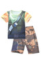 BFJFY Fortnite Kid's Costume Boys Toddler Sleepwear Shirt