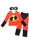 BFJFY The Incredibles 2 Pajamas Outfit Costume For Kids Boys Halloween Party