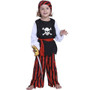 BFJFY Boys Halloween Skull Skeleton Pirate Cosplay Costume