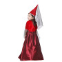 BFJFY Girls Medieval Princess Renaissance Juliet Halloween Costume