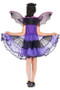 BFJFY Girl's Halloween Bat Fairy Dress Princess Cosplay Costume