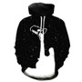 BFJmz 3D Printing Coat Zipper Coat Leisure Sports Sweater  Autumn And Winter