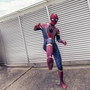Avengers Infinity War Iron Spiderman Kids Jumpsuit Cosplay SpiderMan Mask Bodysuit Halloween Party Props