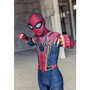 Avengers Infinity War Iron Spiderman Kids Jumpsuit Cosplay SpiderMan Mask Bodysuit Halloween Party Props