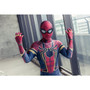 Avengers Infinity War Iron Spiderman Kids Jumpsuit Cosplay SpiderMan Mask Bodysuit Halloween Party Props