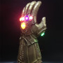 Avengers:Infinity War Cosplay Thanos Gold Gloves Infinity Gauntlet With LED Infinite Gem Halloween Party Prop