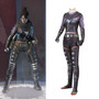 New 2019 Game Apex legends Wraith Cosplay Costume Women Girl Role Playing Zentai Spandex Bodysuit Jumpsuit Suits Anime