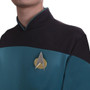 Star Trek Jumpsuit Cosplay Costume Blue Halloween Uniform For Women Men