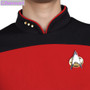 Star Trek TNG The Next Generation Red Shirt Uniform Cosplay Costume For Men Coat Halloween Party Prop