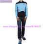 Star Trek Costume T-shirt The Next Generation Blue Uniform Tee Cosplay TNG For Adult Men Halloween