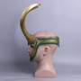 Thor Loki Ragnarok Helmet Cosplay Costume Props Mask PVC Full Head Detachable Mask Adult Halloween Masks for Parties