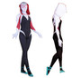 New 3D Women Gwen Stacy Spider-man Tights Cosplay Costume Spiderman Zentai Superhero Bodysuit Suit Jumpsuits