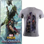 Thor: Ragnarok T-shirt Man 80% Cotton Short Sleeve Polyester Cosplay Tee Adult Boy Costume Halloween Party