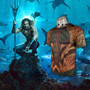 Top 3D Print T-shirt Movie Aquaman Arthur Curry Skin Costume T-shirts Tight Sport Tee Cosplay Halloween Party Accessories