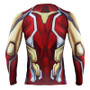 Avengers 4: endgame Iron Man Tony Clothes Marvel Long / Short Sleeve T-Shirt Tights