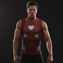Avengers: Endgame Iron Man Tony Stark T-shirt MK50 Cosplay Costumes Men Tights Sports Fast-dry Love You Three Thousands Times