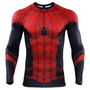 Spider-Man: ver Van Huis T-shirt Spider-man Kostuum Sport Panty Man Volwassen Top Spider Superheld Cosplay Kostuums