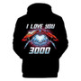 2019 new Avengers 4 :endgame I love you 3000 Iron Man loves you three thousand times hooded sweater