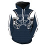 Dallas Cowboys Football Team Printed Hooded Sweater Cosplay costume