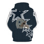 Dallas Cowboys Football Team Printed Hooded Sweater Cosplay costume