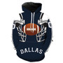 Dallas Cowboys Football Team Printed Hooded Sweater Cosplay costume