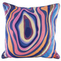 Vibrant Agate Pillow With Goose Down Insert - Style: 7981784
