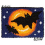 DIY Halloween Bats Latch Hook - craft kit