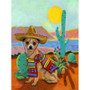 5D DIY Diamond Painting Cartoon Mexican Chihuahua - craft kit