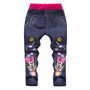 Baby Girl Cartoon Printed Jeans