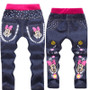 Baby Girl Cartoon Printed Jeans