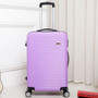 Luggage unisex 20/24/28 inch rolling sipnner wheels abs+pc travel suitcase fashion cabin carry-on trolley box