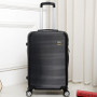 Luggage unisex 20/24/28 inch rolling sipnner wheels abs+pc travel suitcase fashion cabin carry-on trolley box